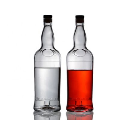 Luxury Empty Whisky/Liquor Glass Bottle 
