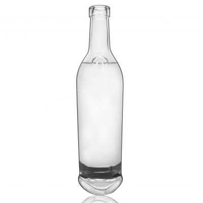 Square Shape Spirits Bottles Screw Cap Liquor Glass Bottle Wholesale 720ml Vodka Alcohol Glass Bottles 