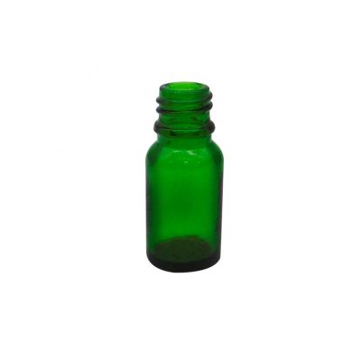 10Ml Green Child Resistant Glass Dropper Bottle With Customised Cap