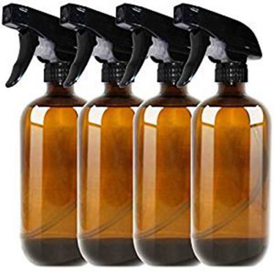 Menbank Custom Amber Soda-Lime Glass Bottle With Dropper 480ML For Essential Oil 