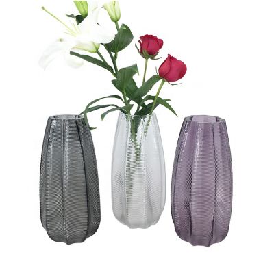 Crystal Flower and Filler Glass Vase big for Home and Wedding Boreal Europe style 