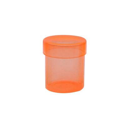 Hot-sales orange glass candle holder glass candle jars with glass lids 