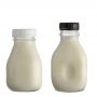 300ml 500 ml Custom Design Shape Glass Coffee Juice Milk Water Bottles with Lid for Drinking 