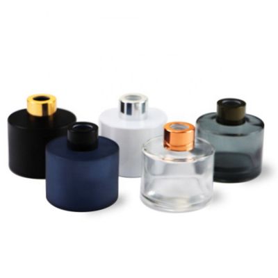 Colored cylinder reed diffuser glass bottle 100ml 