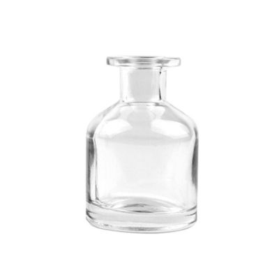 Glass Clear Bottles 3.8 Inch High Use with Essential Oils, Replacement Diffusers and Reed Sticks 