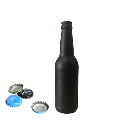 330ml Beverage Glass Beer Bottle Black Color 