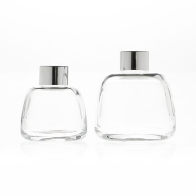 200ml Empty Clear Aromatherapy Glass Bottle Reed Diffuser Bottle For Fragrance