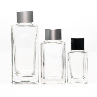 150ml Clear Glass Bottle Fragrance Diffuser Bottle With Rattan Stick