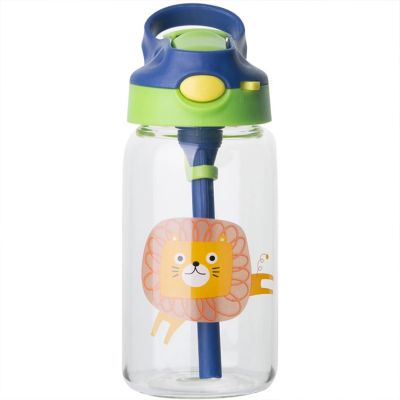 Korean simple adult straw children's student suction Ins style creative portable summer water glass 
