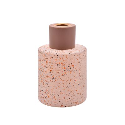 Special coating rainy drop diffuser glass perfume bottle 150ml 