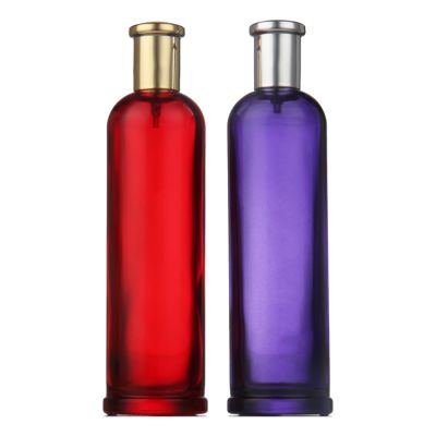 100ml luxury custom refillable wholesale glass empty perfume spray bottle 