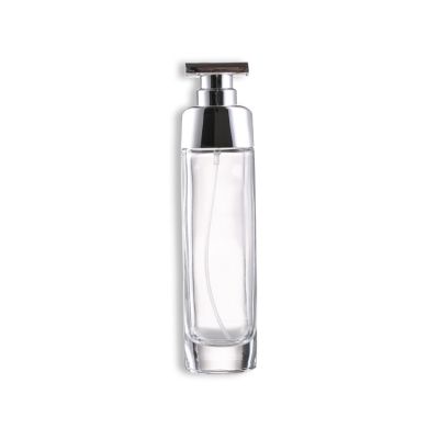 100ml transparent pump sprayer perfume bottles 