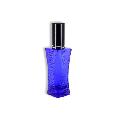 40ml empty blue night small travel perfume bottle 