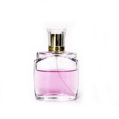 Xuzhou Factory Cheap Empty Square Glass Perfume Bottle 