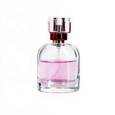 OEM New Design Luxury Perfume Box With Round Glass Spray Bottle 