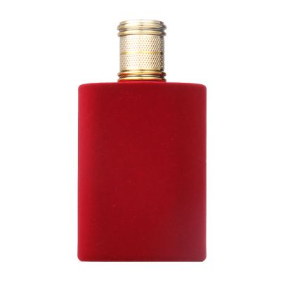 best selling empty rectangular perfume bottle 100ml glass 