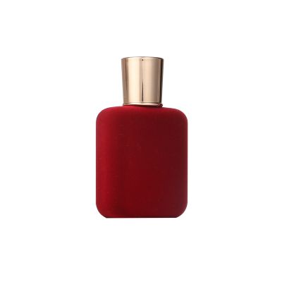 Wholesale 30ml custom red glass bottle colors aluminum spray bottle perfume bottle 