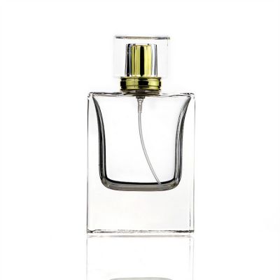 Cosmetic Packaging Empty 55ml Glass Perfume Spray Bottle 