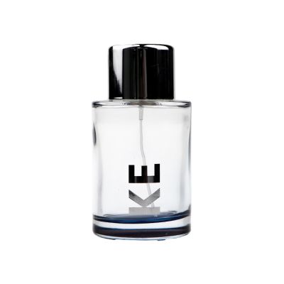 Premium Cylindrical Color Perfume Bottle 110 ml With Logo Design 