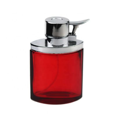 Luxury Design Empty 100ml Men Red Desire Perfume Bottle 100 ml Spray Glass