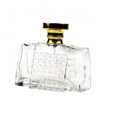Transparent and Crystal Perfume Glass Bottles Unique Design 