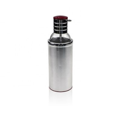 Customize Empty 100ml Cylinder Shape Spray Perfume Glass Bottle 