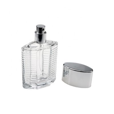 Cheap Price Glass Perfume Bottle Engraved 50ml 