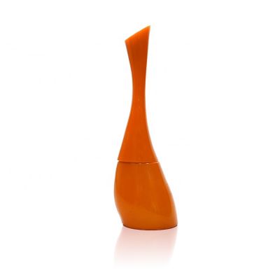Japan Brand Design Amour Orange Glass Perfume Spray Bottle With Unique Lid