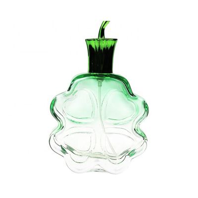 Fashion Gradient Round Frosted Perfume Bottle 105 ml With Beautiful Cap