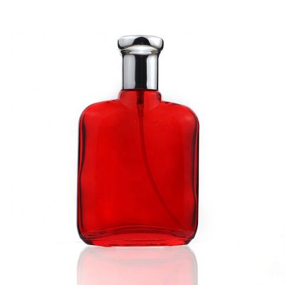 High Quality Classic Fashion Square 100ml Red Bottle Perfume For Women 