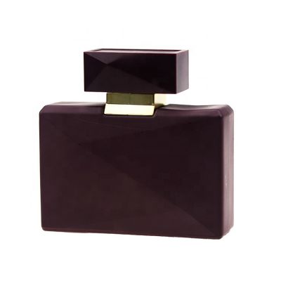 High Quality Square Empty Amber Perfume Bottle 110 ml For Women 