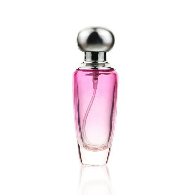 High-End Pink Rose Glass 45ml Perfumes And Fragrances Bottles For Women
