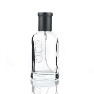Round 110ml Empty Men Fragrance Bottles Perfume Atomizer Spray Glass Bottles 