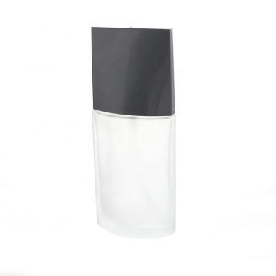 Custom Square Men 120ml Glass Perfume Bottle Frosted 