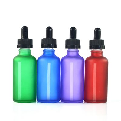 matt frosted amber blue clear black and green glass dropper bottle 5ml 10ml 15ml 20ml 30 ml 50ml 60ml 100ml for essential oil 