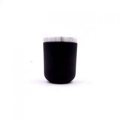 65ml small size frost and matte colored glass candle holder/jar/cup for home decor