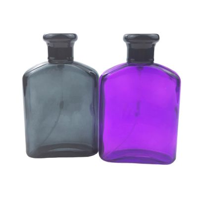 100ml Hot sale perfume glass bottle screen printing excellent quality perfume bottle