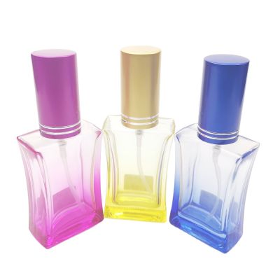 30ml Wholesale luxury colorful empty glass pocket perfume bottle