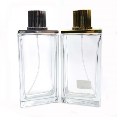 High-capacity 130ml black glass spray perfume bottle