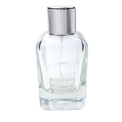 wholesale 75ml glass perfume bottle empty rectangle glass bottles 