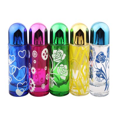 30ml Cylindrical, many styles, rich color perfume bottles
