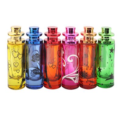 30ml Cylindrical, many styles, rich color perfume bottles 