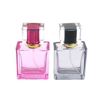 50ml rectangle thread perfume bottle