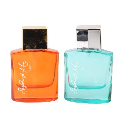 30ml Colored transparent glass perfume bottle