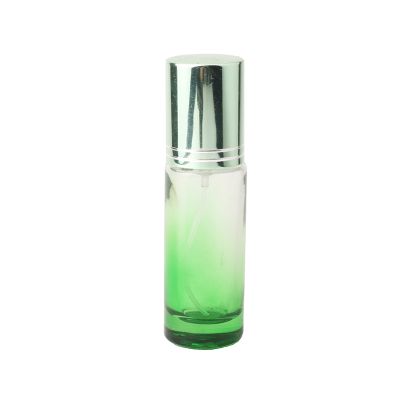20ml Cylindrical color gradient glass essence bottle