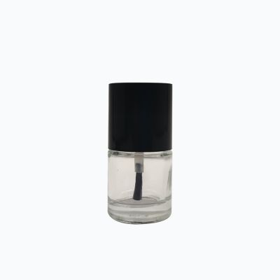 7ml Round Shape Nail Polish Bottles Cosmetic Containers With Brush