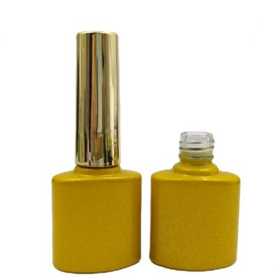 wholesale high quality 8ml custom empty nail polish bottle with brush