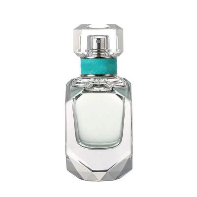 High quality 50ml perfume bottle with fancy cut cap