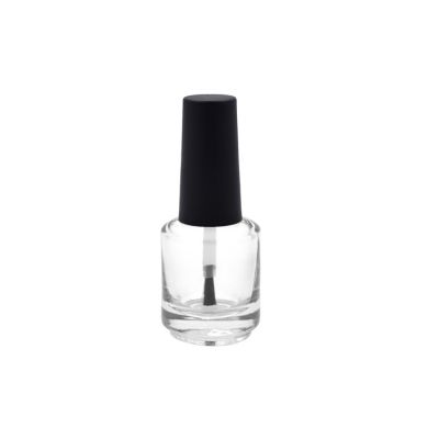 15ml round UV gel nail gel polish glass bottle for gel nail polish