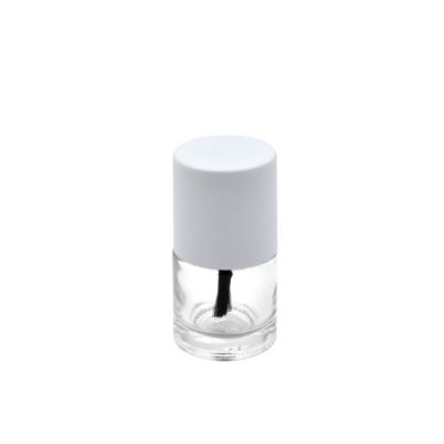 5ml round empty nail polish glass bottle for gel nail polish 